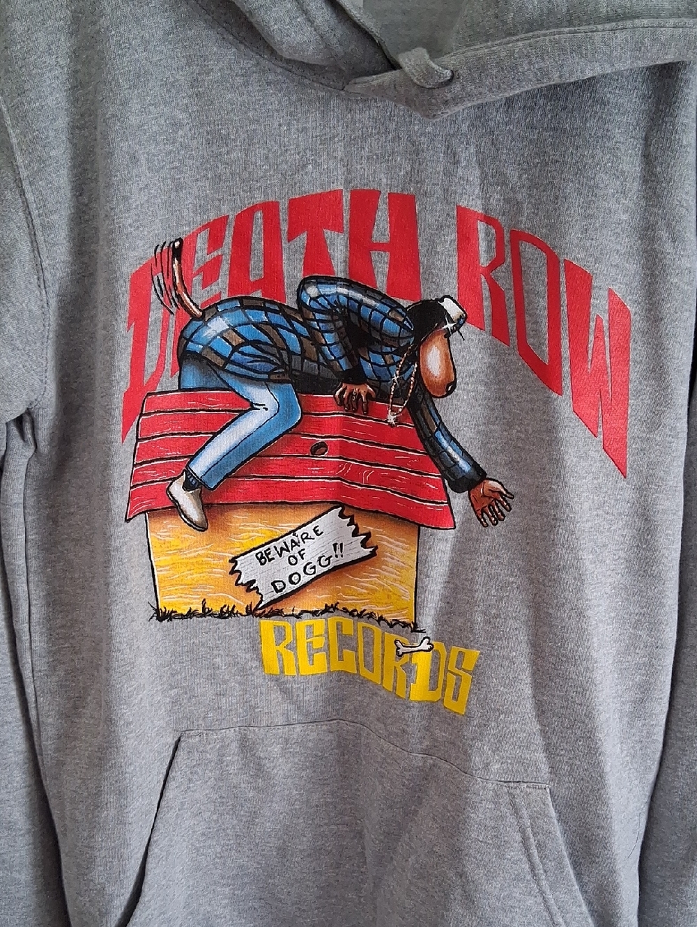 NWT Crooks & Castles Snoop Dog House Gray Graphic Streetwear Hoodie Size XS